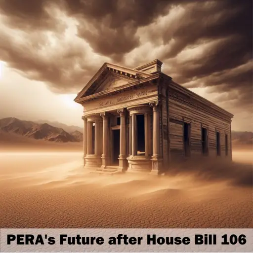 The picture represents PERA's future after House Bill 106 was passed in the 2023 Legislative session.